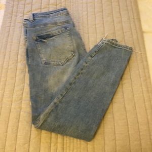 Zara Distressed Denim